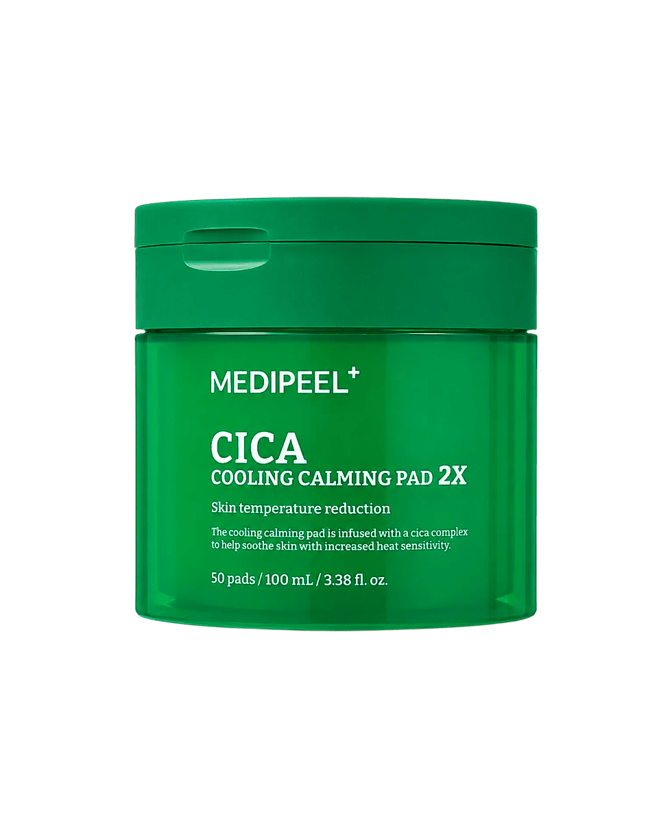 Охолоджуючі та  заспокійливі педи з центеллою Medi Peel Cica Cooling Caiming Pad 2x