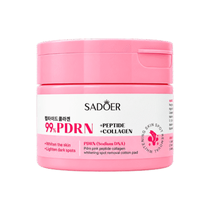 Педы для лица с коллагеном, пептидами и PDRN Sadoer PDRN Pink Peptide Collagen Whitening Spot Removal Cotton Pad