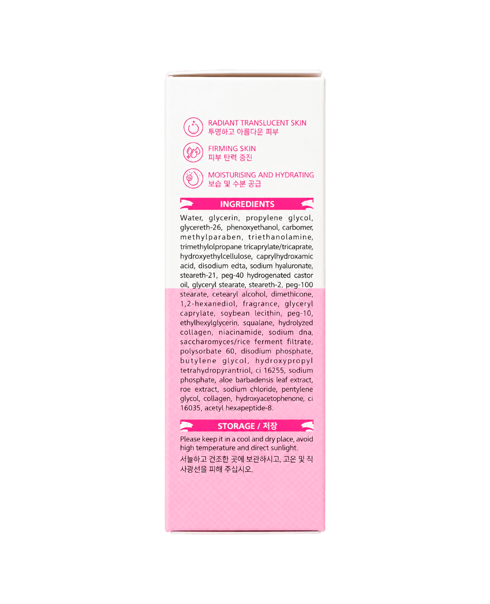 Сироватка для обличчя з колагеном, пептидами та PDRN Sadoer PDRN Pink Peptide Collagen Spot Removing Brightening Skin Serum