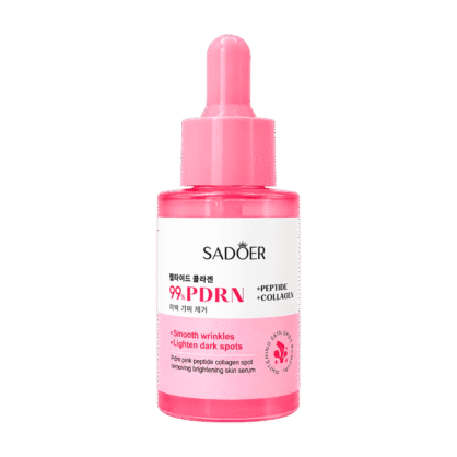 Сироватка для обличчя з колагеном, пептидами та PDRN Sadoer PDRN Pink Peptide Collagen Spot Removing Brightening Skin Serum