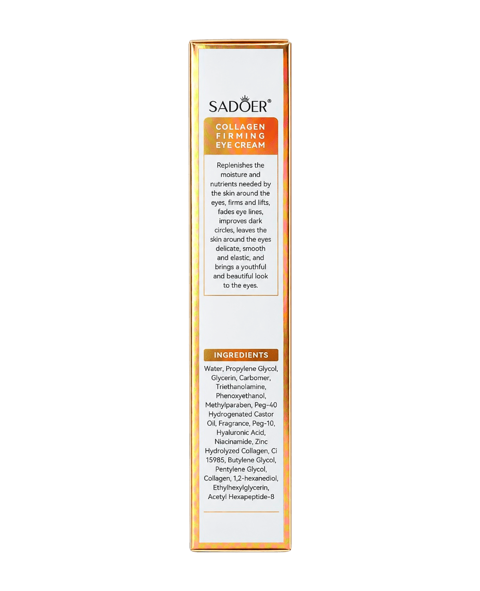 Лифтинг-крем вокруг глаз с вибромассажером Sadoer Collagen Firming Eye Cream