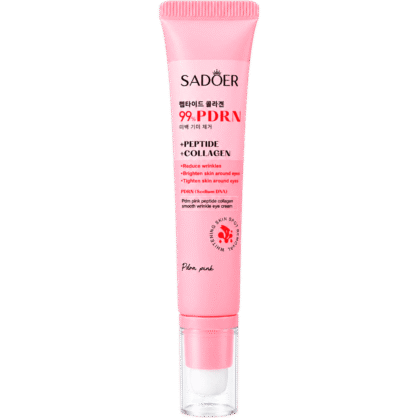 Крем вокруг глаз с коллагеном, пептидами и PDRN Sadoer PDRN Pink Peptide Collagen Smooth Wrinkle Eye Cream