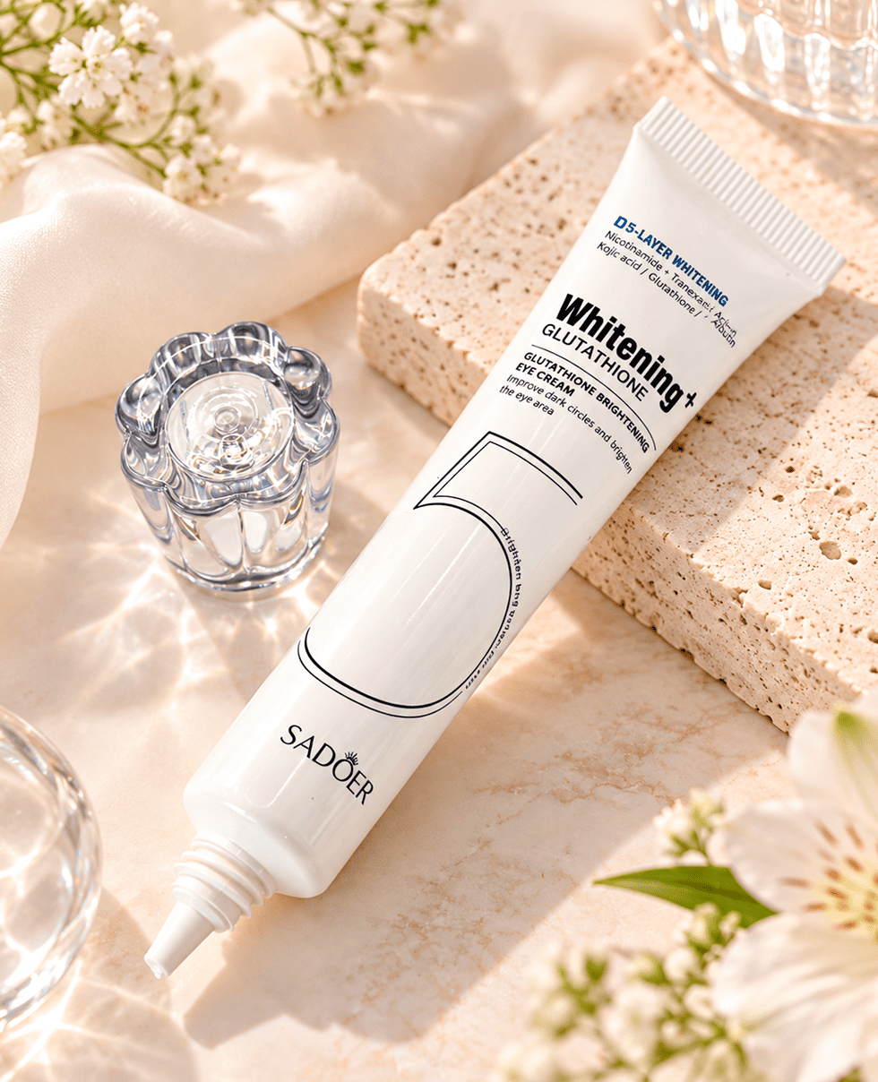 Крем навколо очей проти пігментації Sadoer Glutathione Brightening Eye Cream