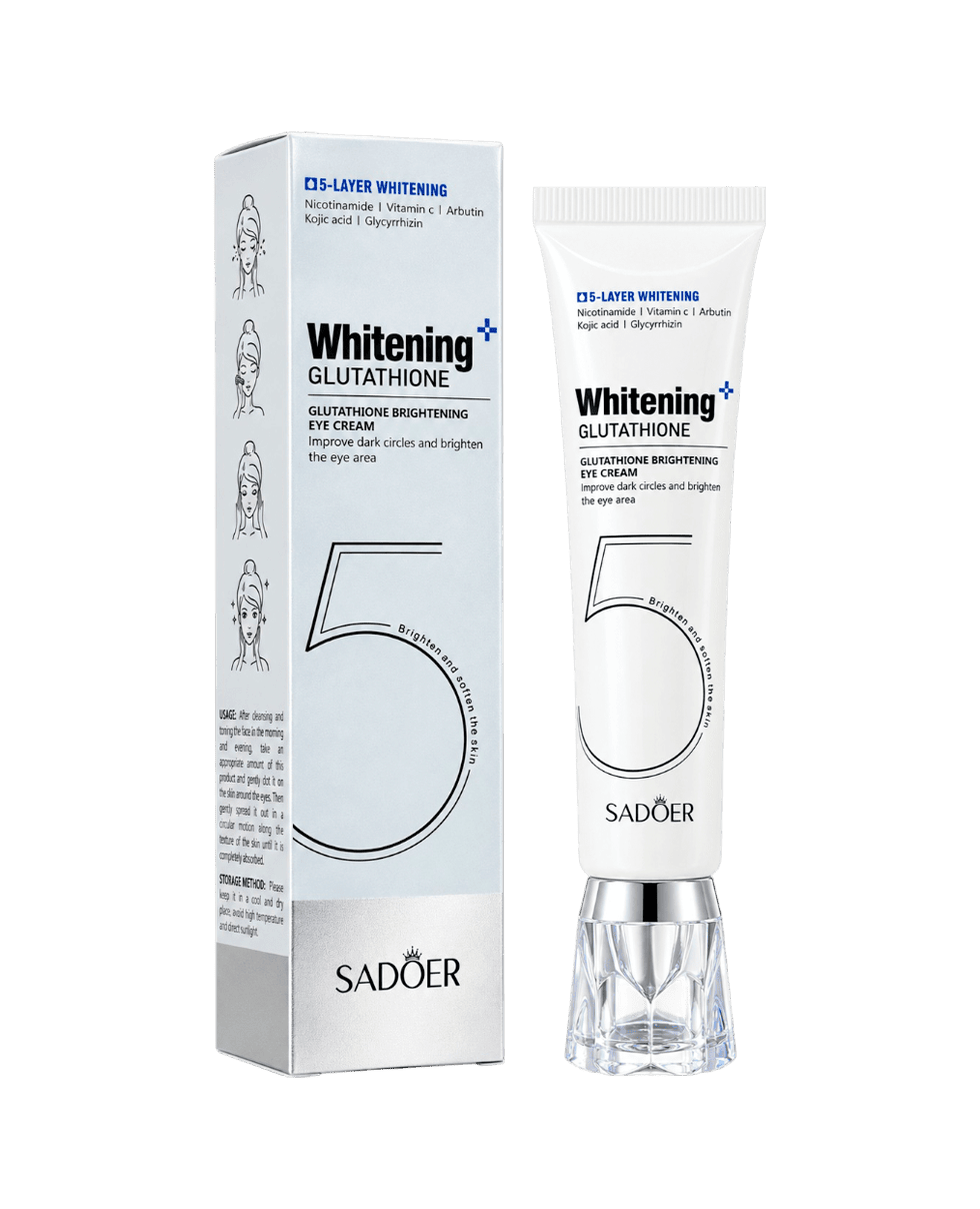 Крем навколо очей проти пігментації Sadoer Glutathione Brightening Eye Cream